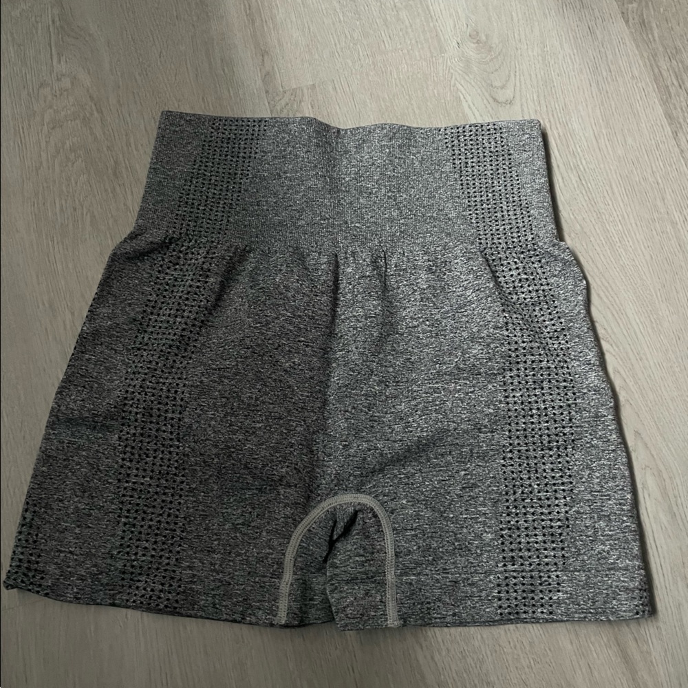high waisted workout biker shorts